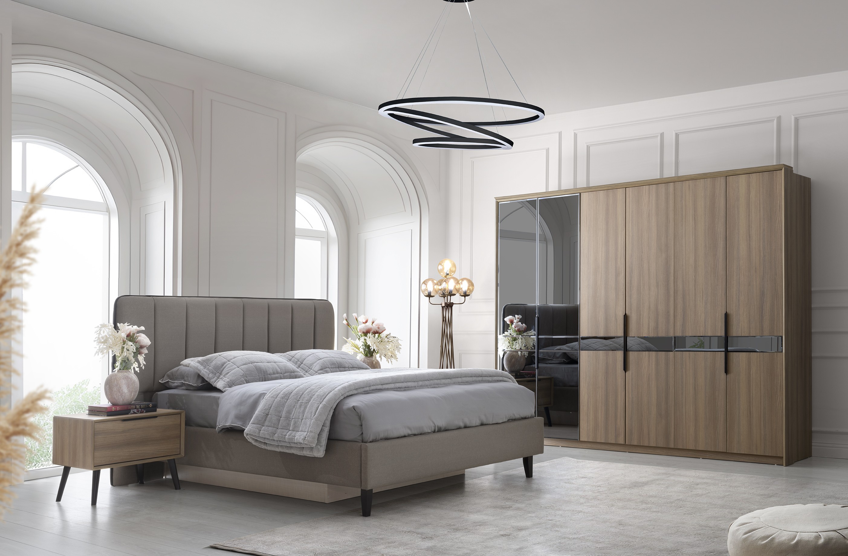 İstinye 6 Kapılı Yatak Odası Takımı