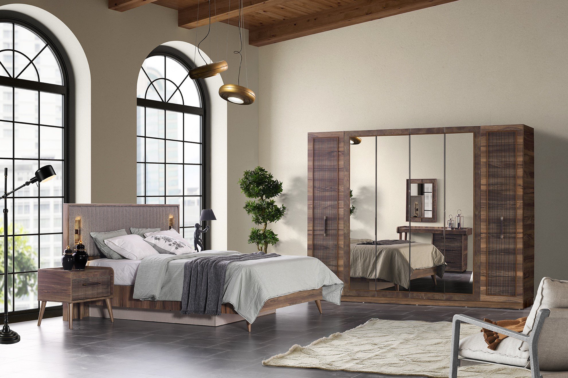 Vintage Yatak Odası Takımı