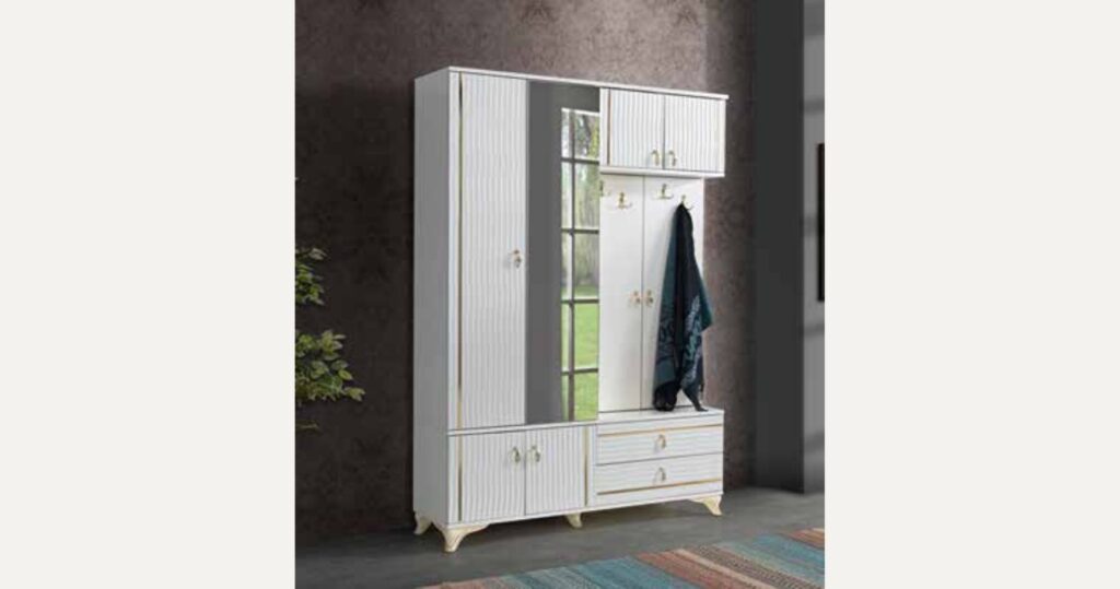 Çağla Portmanto Krem - Gold