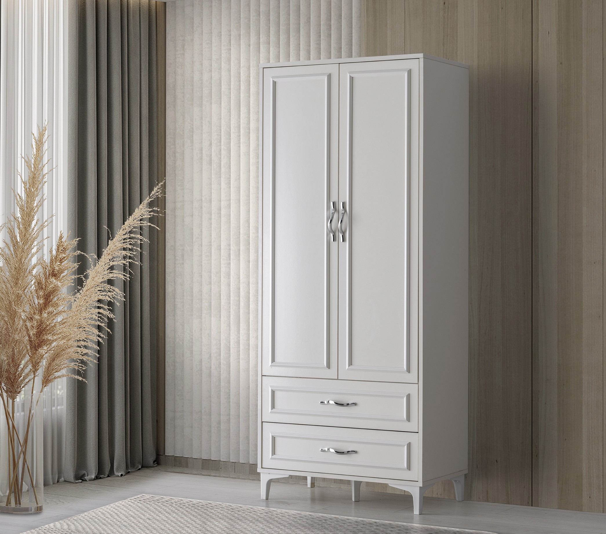 Buğra 2 Kapılı Dolap