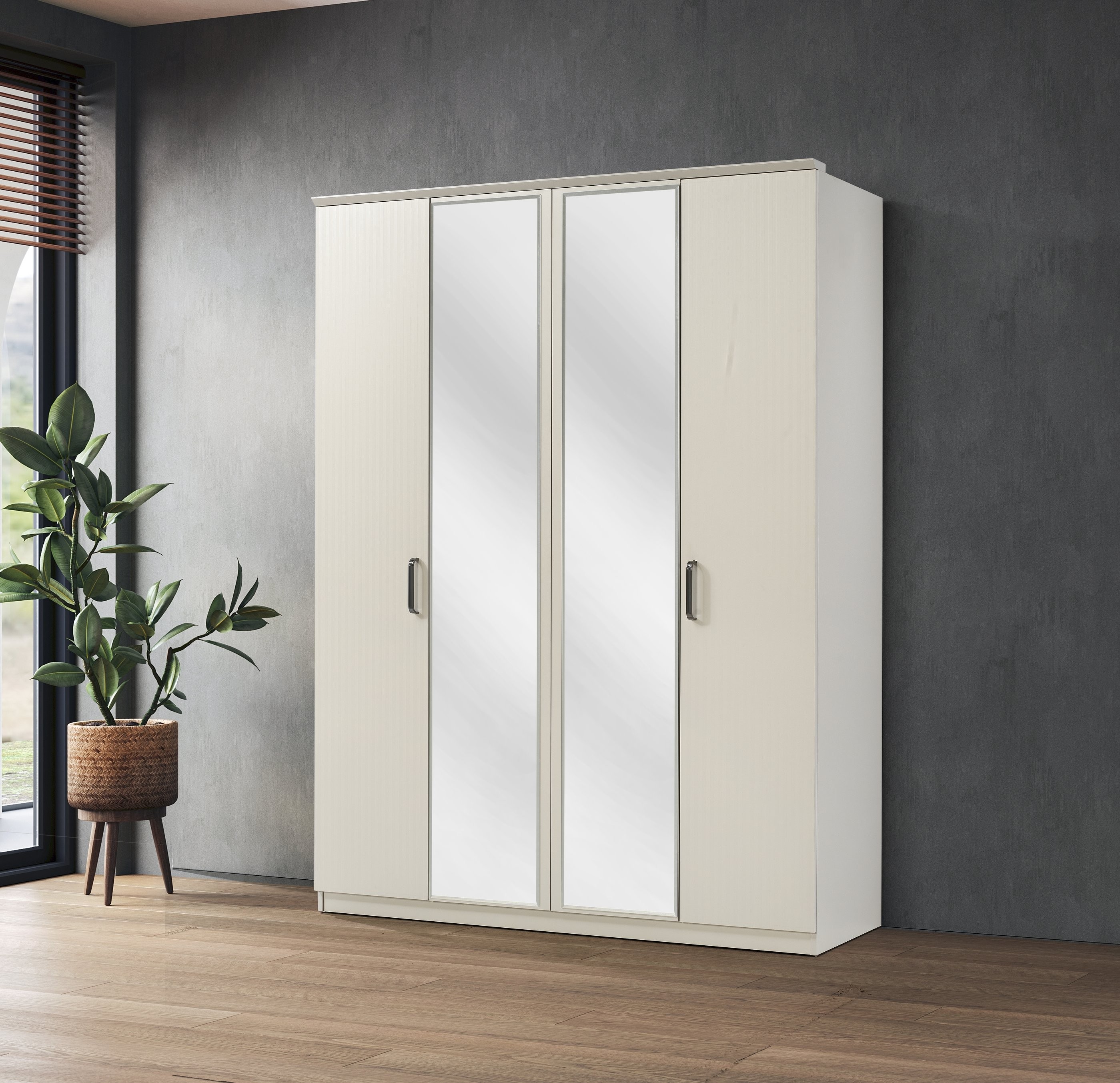 Rio 4 Kapılı Dolap