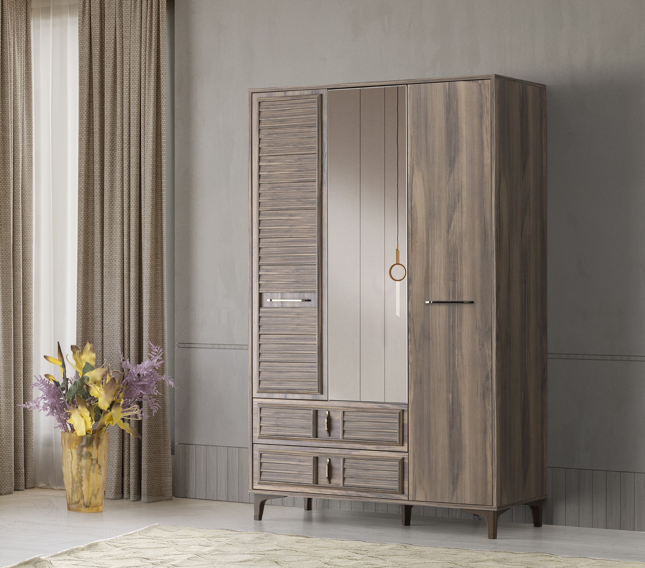 Moi 3 Kapılı Dolap