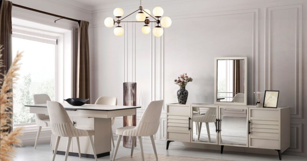 Petek Yemek Odası Kumbeji - Siyah