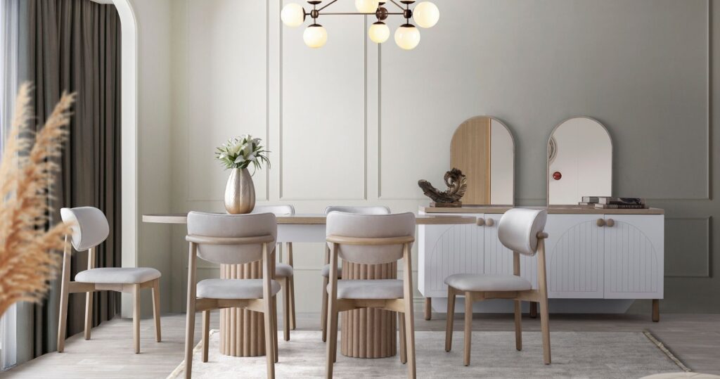 Dejavu Yemek Odası Beyaz - Vega