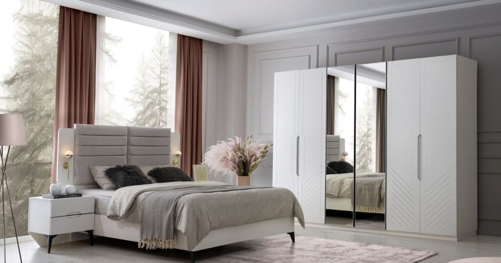 Dolunay Yatak Odası Krem