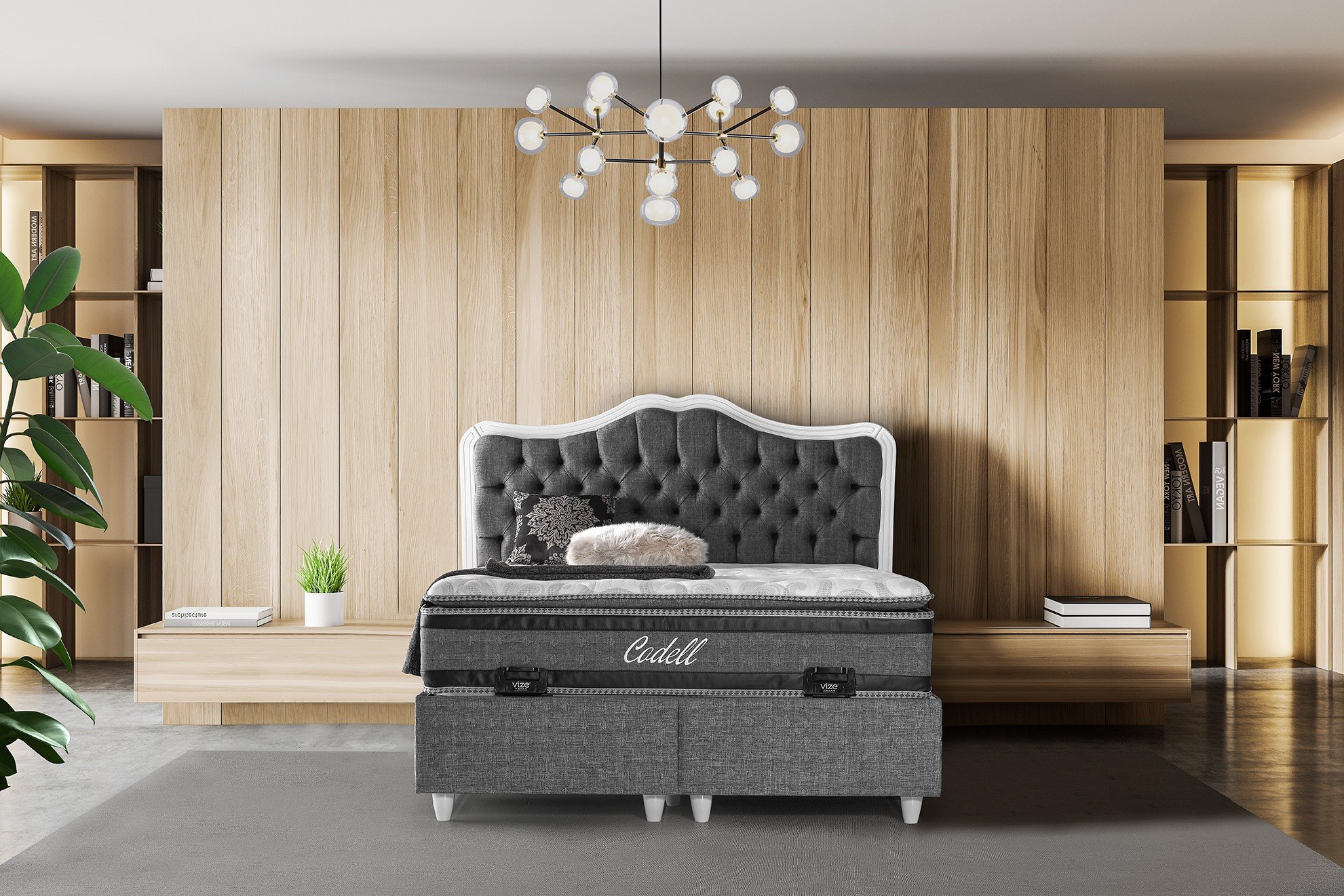 Codell Yatak Baza Seti