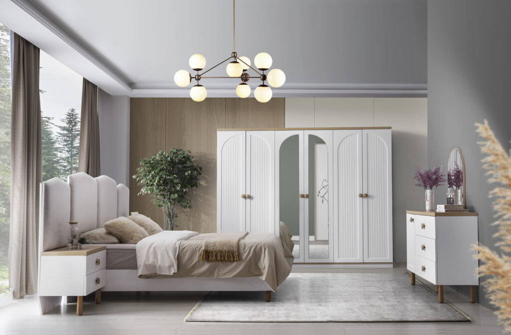 Majör Yatak Odası Beyaz - Vega