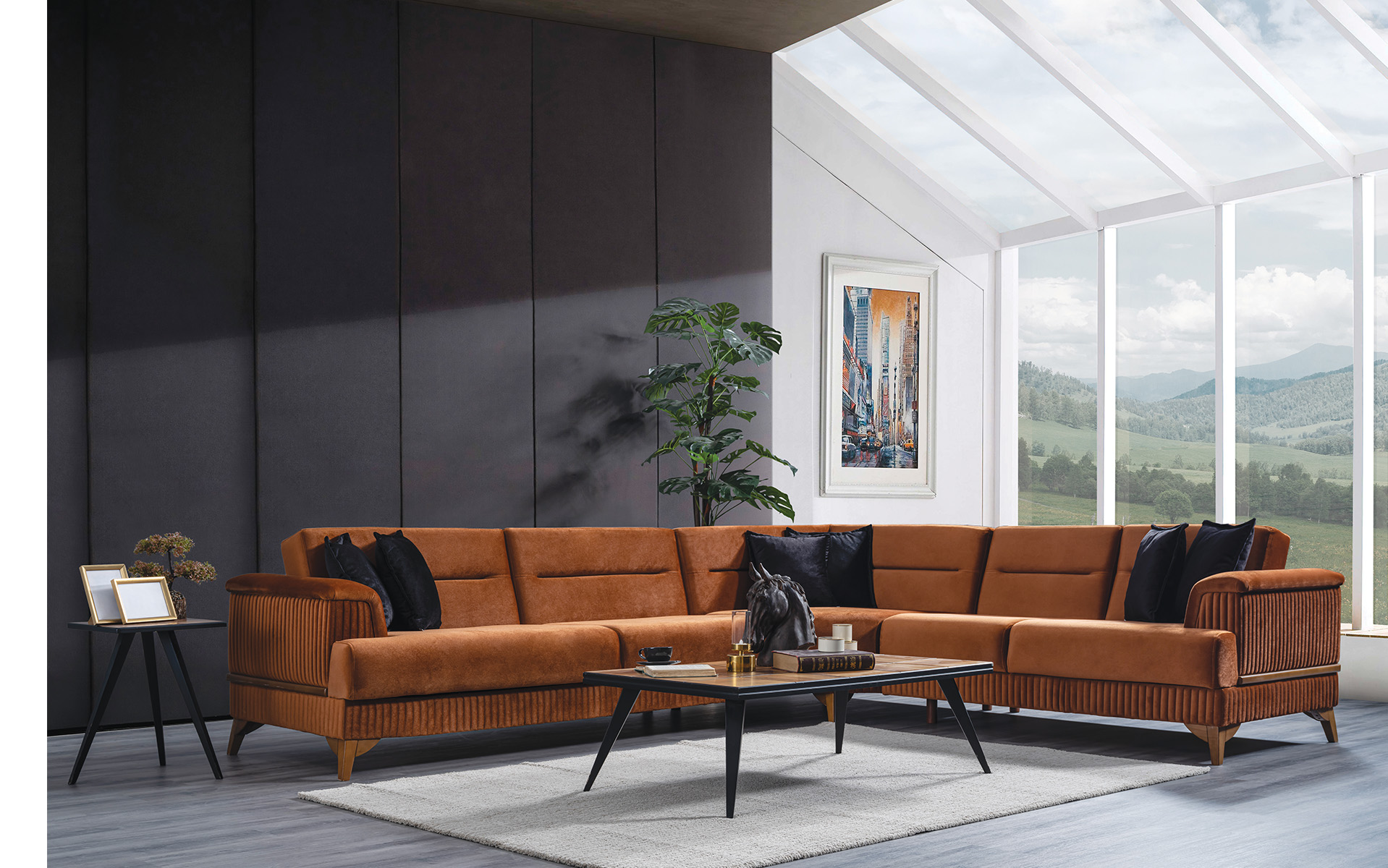 Milan Köşe Koltuk Takımı