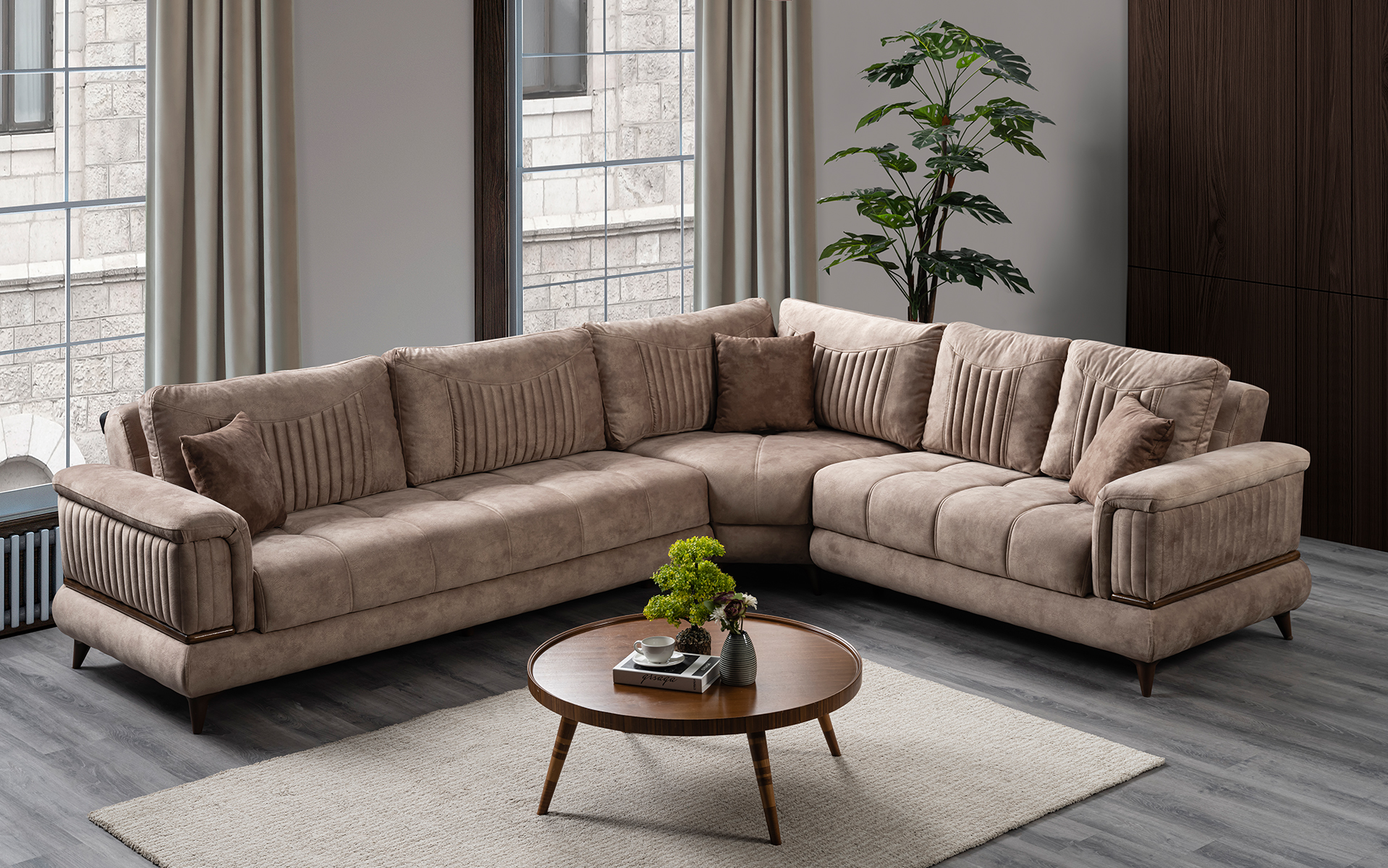 Puka Köşe Koltuk Takımı