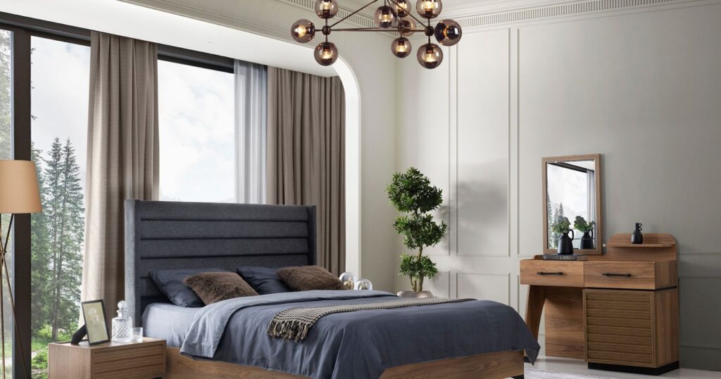 Zümra Yatak Odası Hazar - Siyah